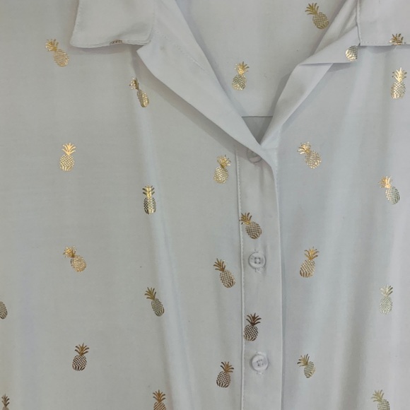 Pineapple tunic blouse - Picture 2 of 3